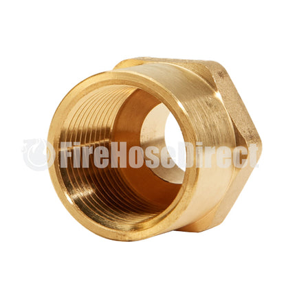 Brass 1" Female NPT to Male GHT (Hex)