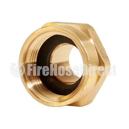 Brass 1" Female NPSH to Male GHT (Hex)