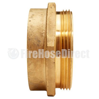 Brass 6" Female NPT to 6" Male NH (Hex)