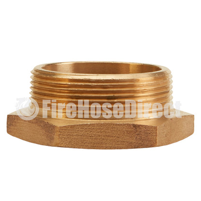 Brass 1 1/2" Female NPSH to 2" Male NPT (Hex)