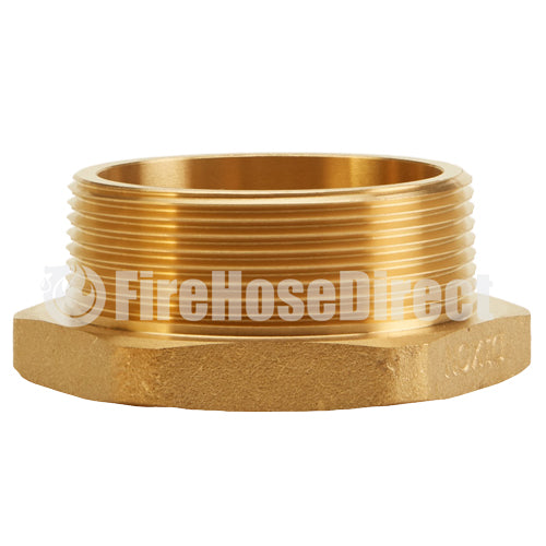 Brass 1 1/2" Female NH to 2" Male NPT (Hex)