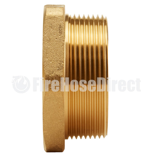 Brass 1 1/2" Female NH to 2" Male NPT (Hex)