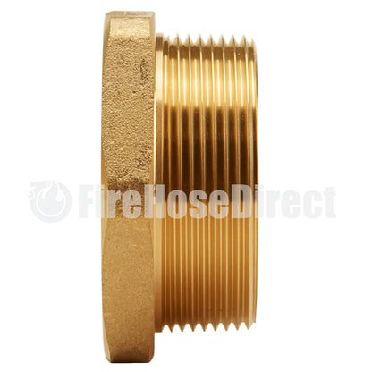 Brass 1 1/2" Female NH to 2" Male NPT (Hex)