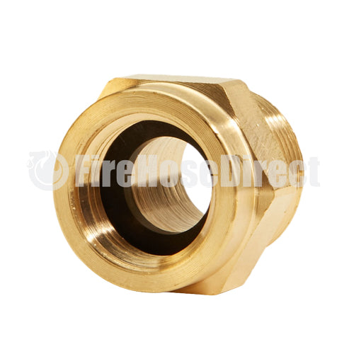 Brass Female GHT to 1" Male NPT (Hex)