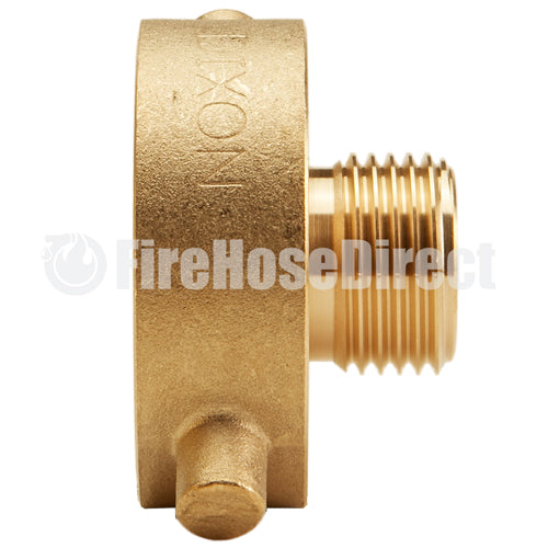 Brass 1 1/2" Female NPSH to Male GHT (Pin Lug)