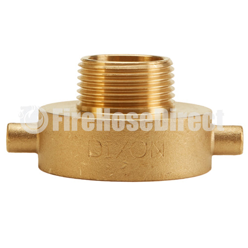 Brass 1 1/2" Female NH to 1" Male NPT (Pin Lug)