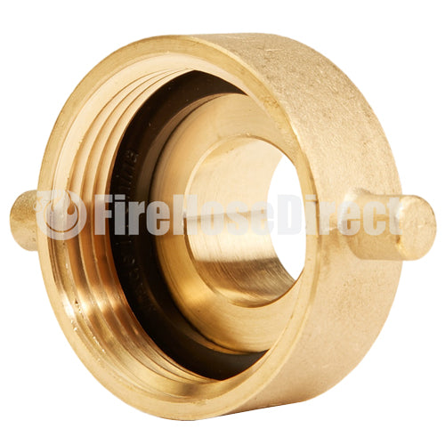 Brass 1 1/2" Female NH to 1" Male NPT (Pin Lug)