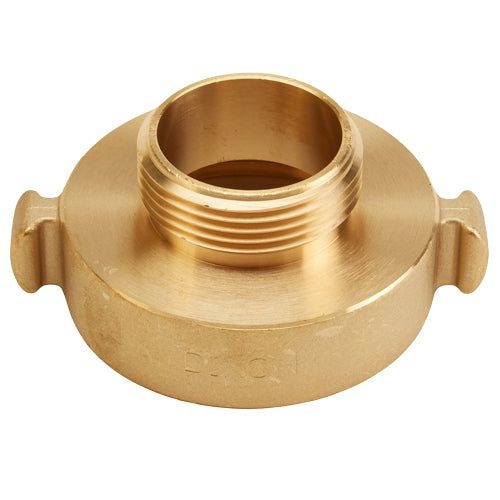 Brass 2 1/2" Female NH to 1 1/2" Male NH (Rocker)