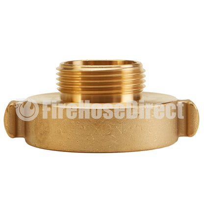 Brass 2 1/2" Female NH to 1 1/2" Male NH (Rocker)