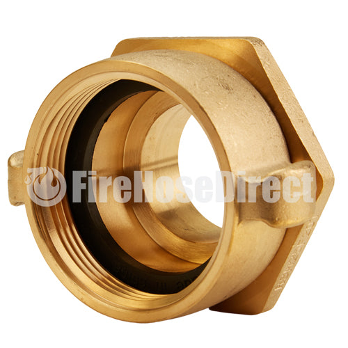 Brass 2 1/2" Swivel Female NH to 2" Male NPT (Rocker)