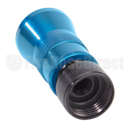 Aluminum Blue Lead Free Garden Hose Nozzle (GHT)