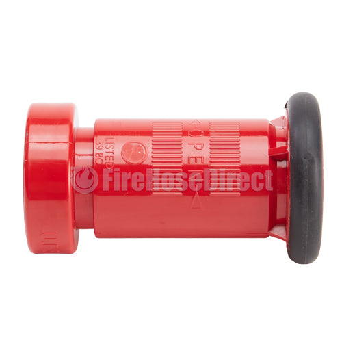 Plastic 1 1/2" Red Fire Nozzle (NPSH)