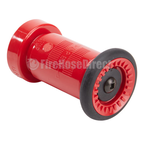 Plastic 1 1/2" Red Fire Nozzle (NPSH)