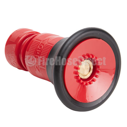 Plastic 1" Red Fire Nozzle With Bumper (NH)