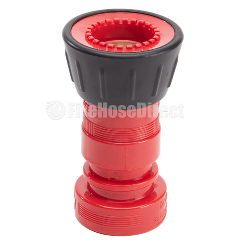 Plastic 1 1/2" Red Fire Nozzle With Bumper (NH)