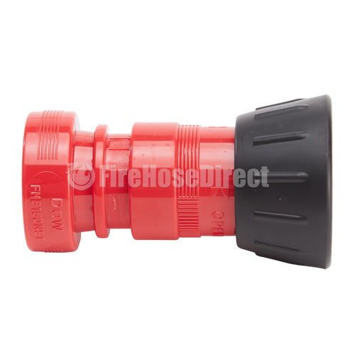 Plastic 1 1/2" Red Fire Nozzle With Bumper (NH)