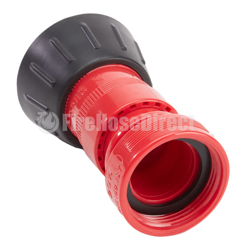 Plastic 1 1/2" Red Fire Nozzle With Bumper (NH)