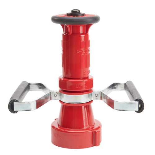 Plastic 2 1/2" Red Fire Nozzle With Handles (NH)