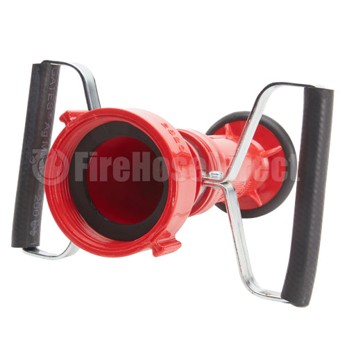 Plastic 2 1/2" Red Fire Nozzle With Handles (NH)