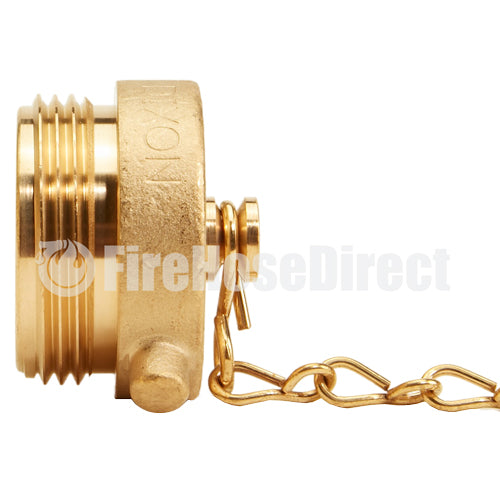 Brass 1 1/2" NH Plug (Pin Lug)