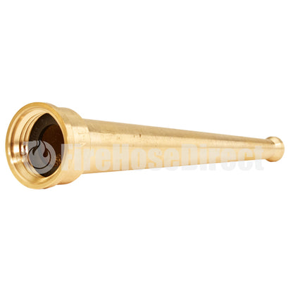 Brass 1" Smooth Bore Fire Nozzle (NH)