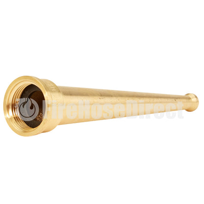 Brass 1" Smooth Bore Fire Nozzle (NPSH)