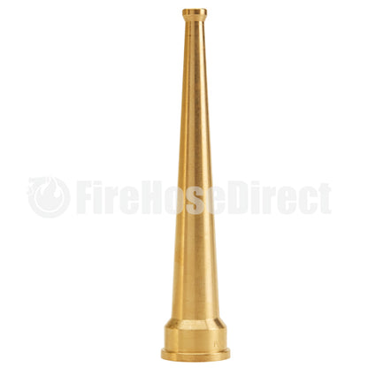 Brass 1" Smooth Bore Fire Nozzle (NPSH)