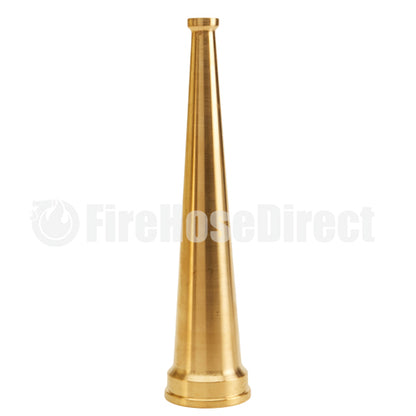 Brass 2" Smooth Bore Fire Nozzle (NPSH)