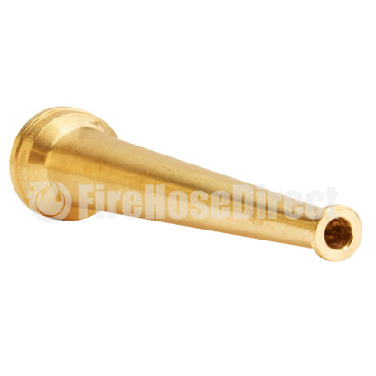 Brass 1 1/2" Smooth Bore Fire Nozzle (NH)