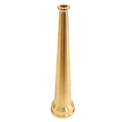 Brass 1 1/2" Smooth Bore Fire Nozzle (NPSH)