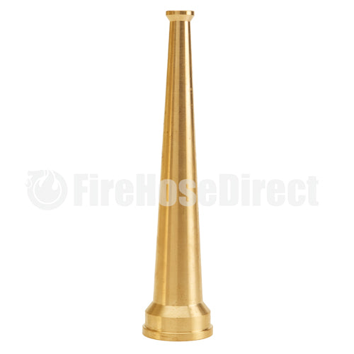 Brass 1 1/2" Smooth Bore Fire Nozzle (NPSH)