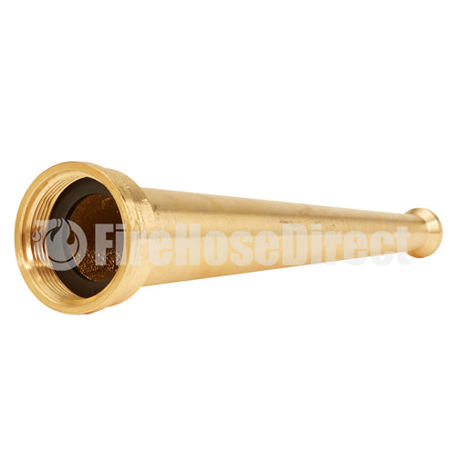 Brass 1 1/2" Smooth Bore Fire Nozzle (NPSH)