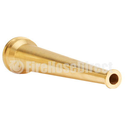 Brass 1 1/2" Smooth Bore Fire Nozzle (NPSH)