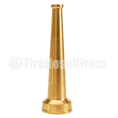 Brass 2 1/2" Smooth Bore Fire Nozzle (NH)