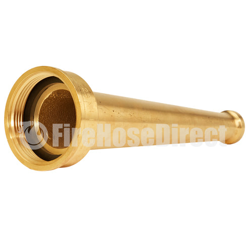 Brass 2 1/2" Smooth Bore Fire Nozzle (NH)