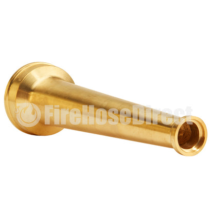 Brass 2 1/2" Smooth Bore Fire Nozzle (NH)