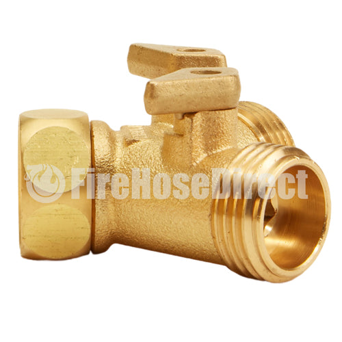 Brass GHT Inlet x (2) GHT Outlet