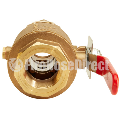 Brass 1 1/2" NPT Inlet x 1 1/2" NPT Outlet