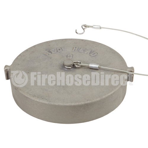 Aluminum 6" Dry Hydrant Cap