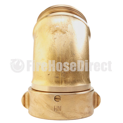 Brass 2 1/2" NH / NST 45 Degree Elbow