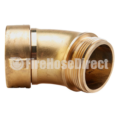 Brass 2 1/2" NH / NST 45 Degree Elbow