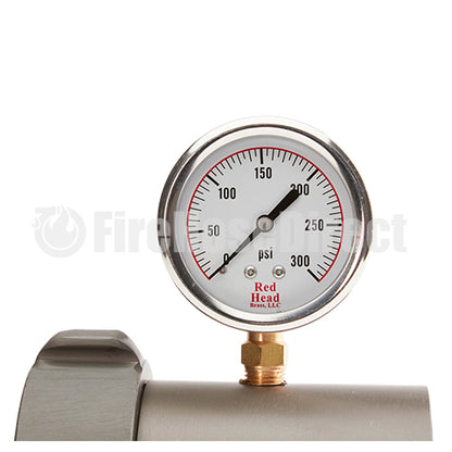 Aluminum 2 1/2" NH Threaded Line Gauge