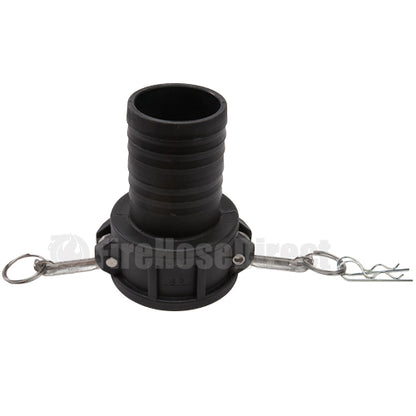 Plastic 3" Female Camlock to Hose Shank