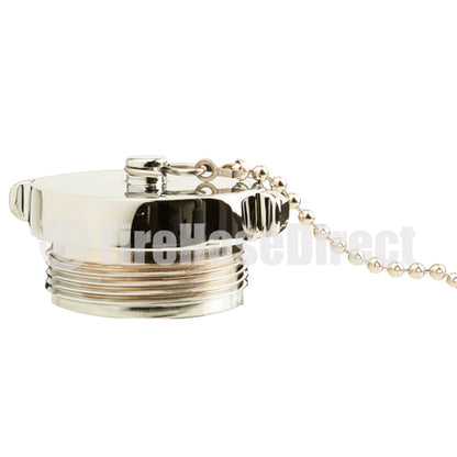 Brass Chrome Plated 2 1/2" NH Plug