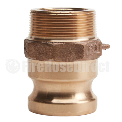 Brass 2" Male Camlock x 2" Male NPT (USA)