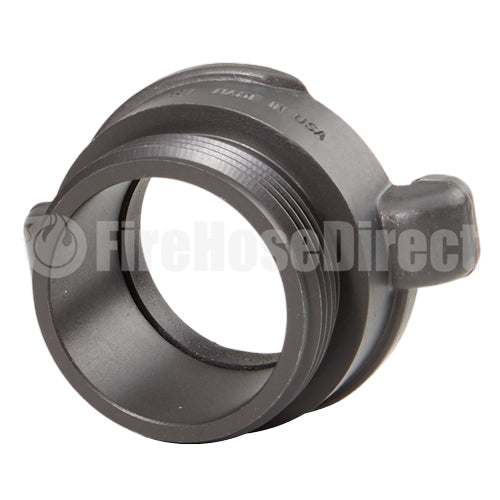 Aluminum 1 1/2" NPSH Male Quarter Turn Forestry Adapter