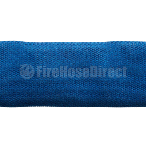 Blue 1 1/2" x 50' Double Jacket Mill Hose (Alum NH Couplings)