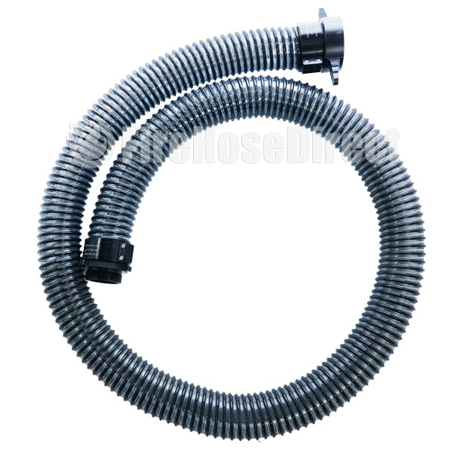 Black / Clear 2 1/2" x 10' Long Handle Hard Suction Hose (NH)