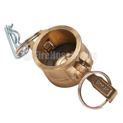 Brass 3/4" Female Camlock Dust Cap