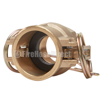 Brass 3/4" Female Camlock x 3/4" Female NPT